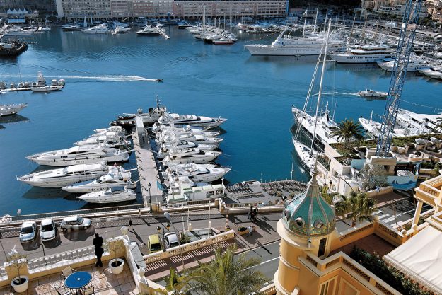 Frühling in Monte-Carlo, Hotel Hermitage und Monte-Carlo Bay Frühling in Monte-Carlo, Hotel Hermitage und Monte-Carlo Bay