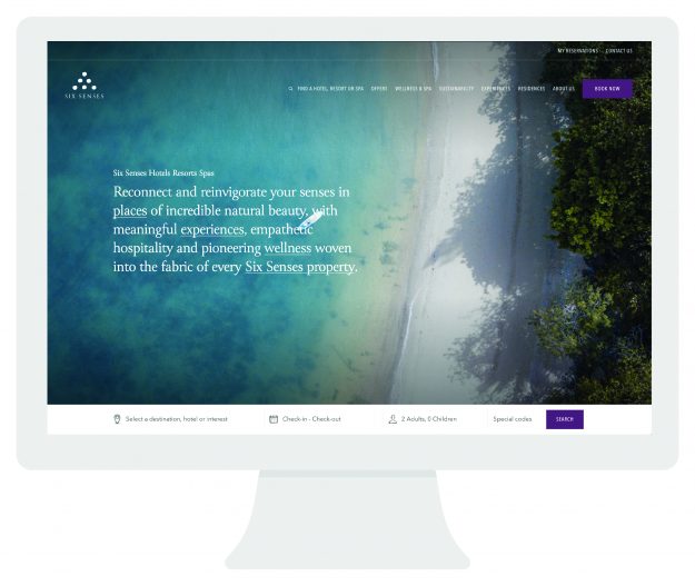 Positioner lanciert Six Senses Website