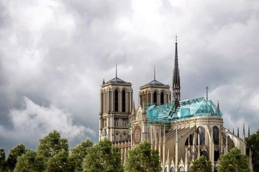 Notre-Dame Entwurf für den Wiederaufbau_Alex Nerovnya