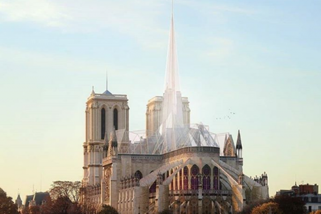 Notre-Dame Entwurf für den Wiederaufbau_Poa Estudio